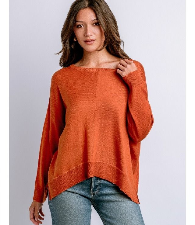 Lawson Top, Burnt Orange