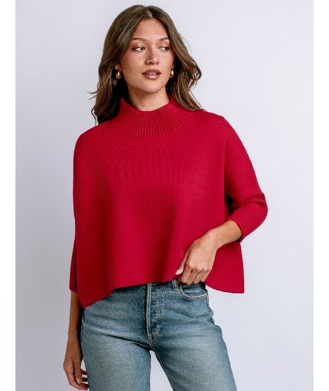 Aja Sweater, Scarlet